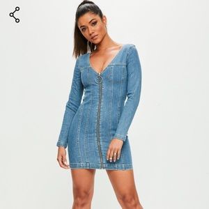Denim dress